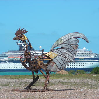 Giant Key West Rooster
