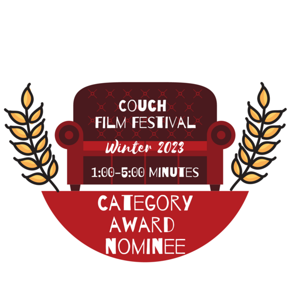 Best Experimental Film Nomination at Couch Film Festival in Toronto, Canada, December 2023