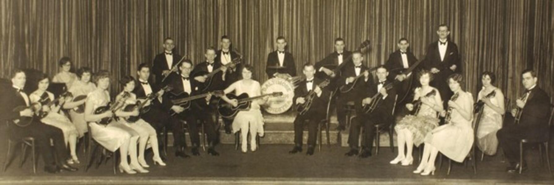 Baltimore Mandolin Orchestra 1927 -1928