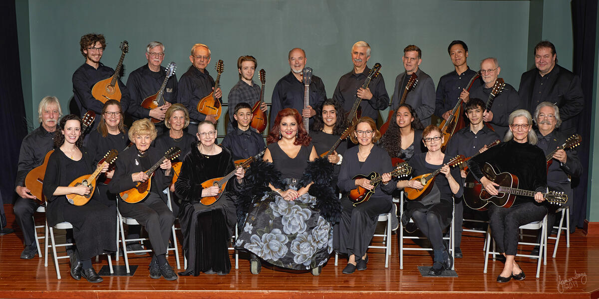 The Baltimore Mandolin Orchestra with Bea Gilbert  2019