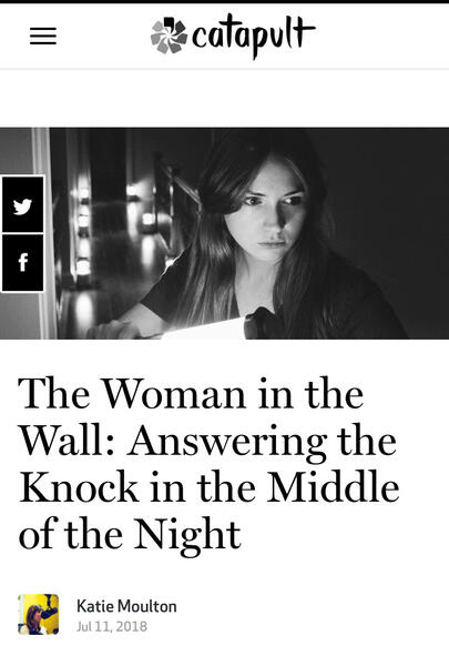 The Woman in the Wall, personal essay
