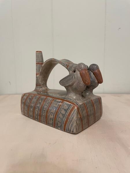 Image of finished historical recreation before firing