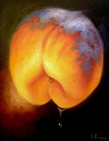 Dripping Peach