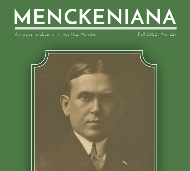 Menckeniana cover