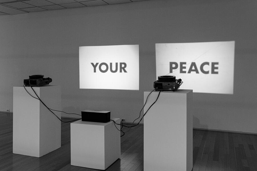 Teach Me How To Love This World: Installation at the Maryland Institute College of Art 2023