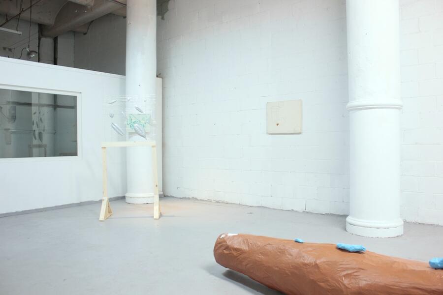 Installation of Warm Space at TANK/Bodega Gallery