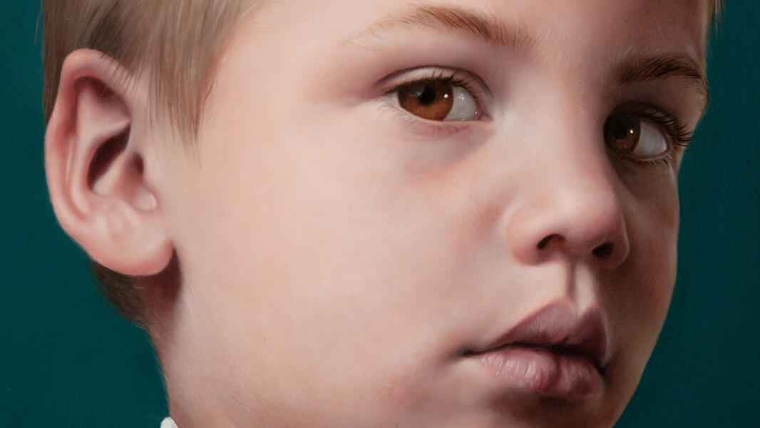 Boy with a Muscled Sleeve - detail