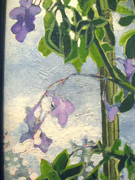 Violets Beget Violets, detail