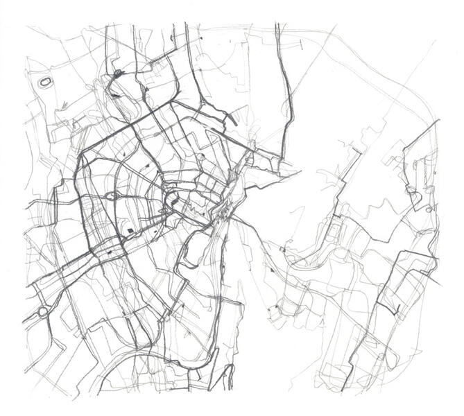 GPS Amsterdam, graphite