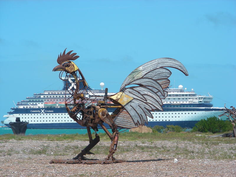 Giant Key West Rooster