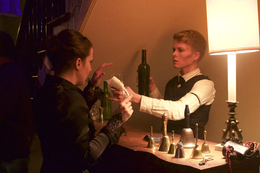 Production Photograph: Wine Offering