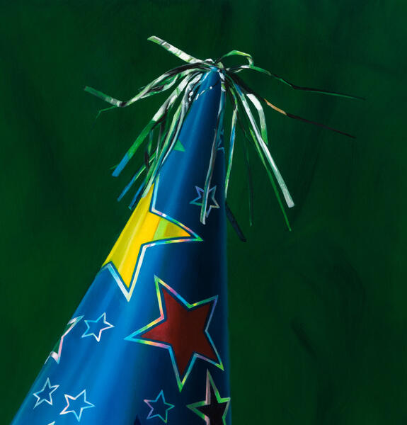 Youth in a Party Hat - detail 2