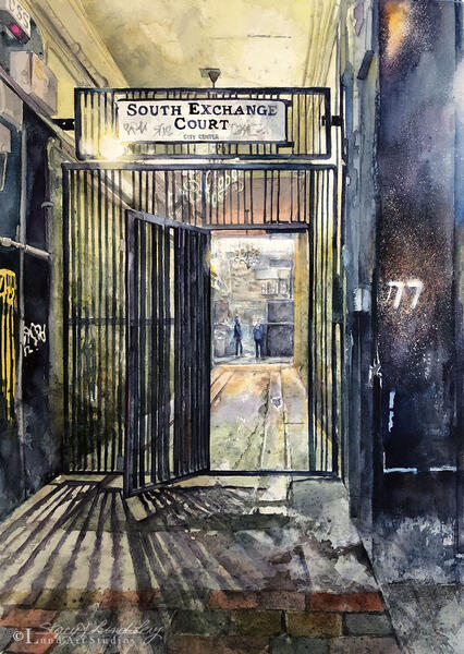 South Exchange At Night