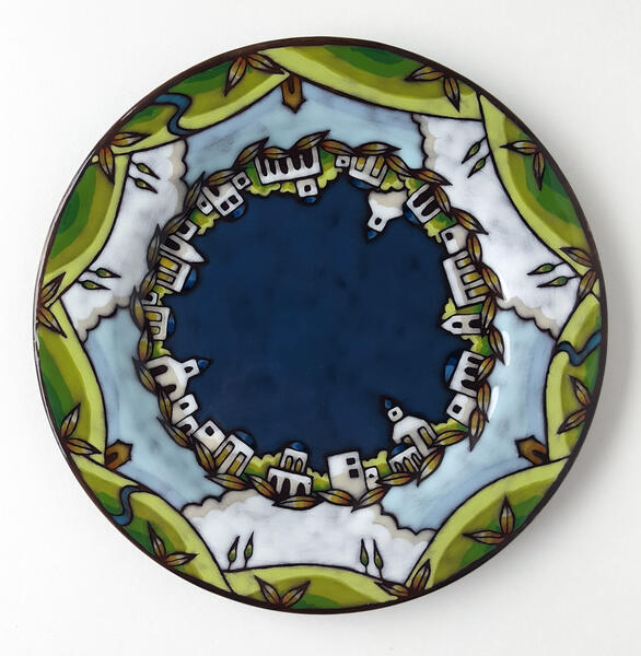 Santorini plate