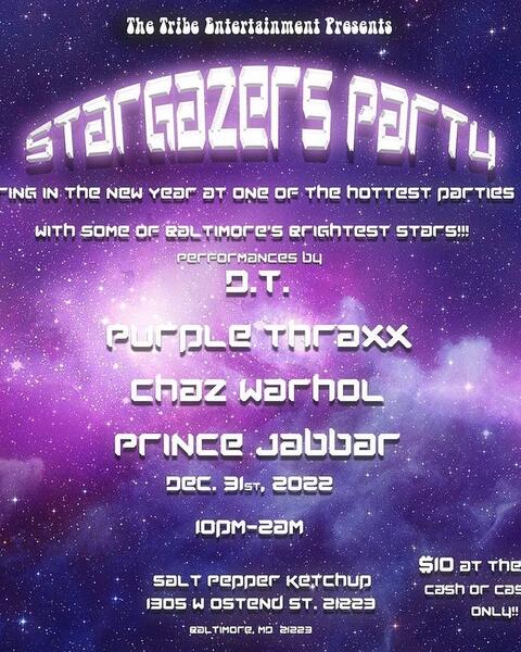 Stargazers Party Flyer
