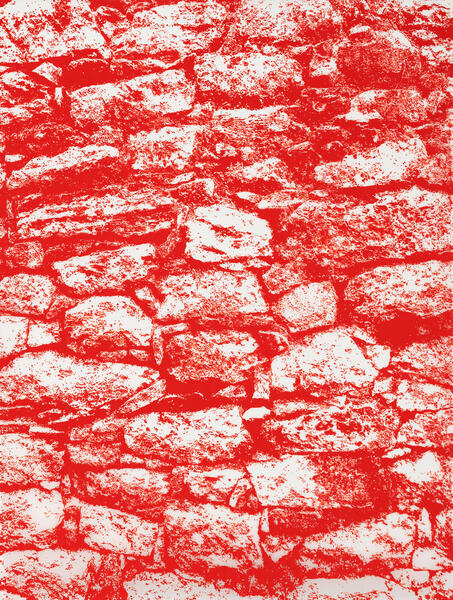 Walls of the Yucatán, Red Vermilion, 2019